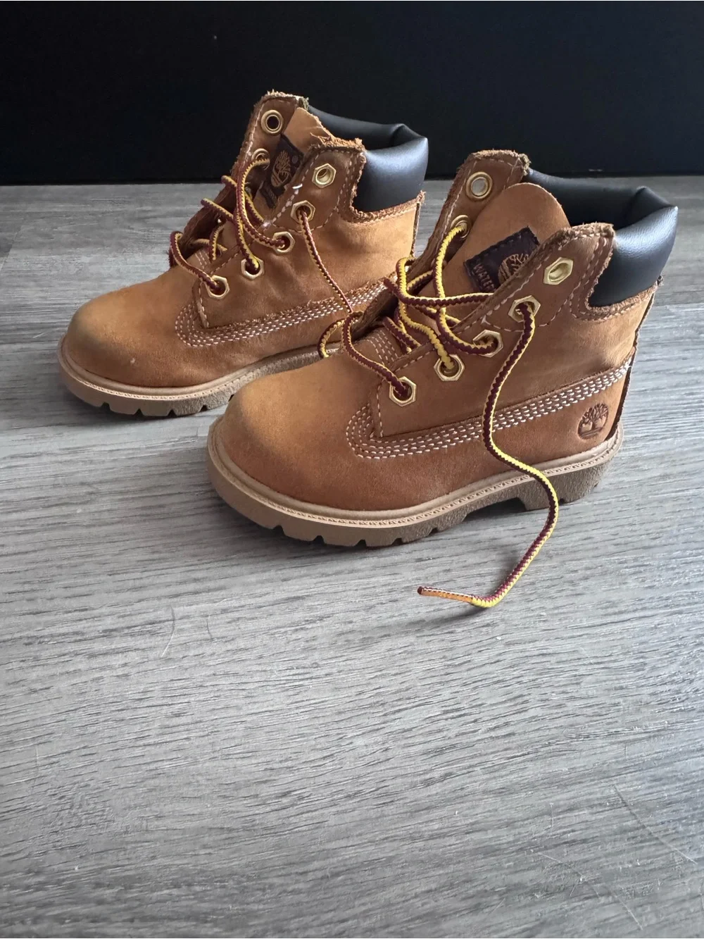 Timberland Kids Tan Suede Boots